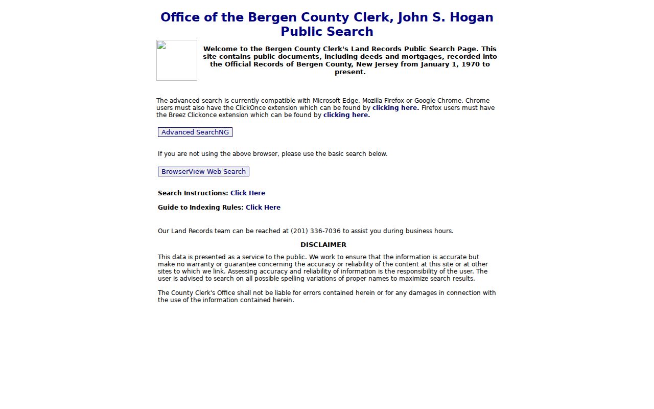 Lodi previous residents Bergen land-record search